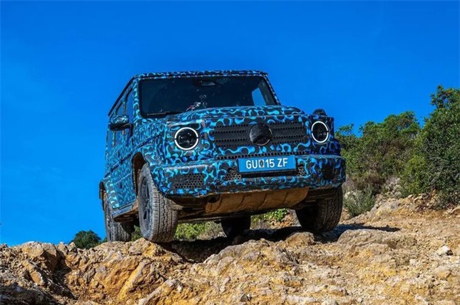 Mercedes-Benz G-Class thuần điện mạnh hơn bản xăng ảnh 3