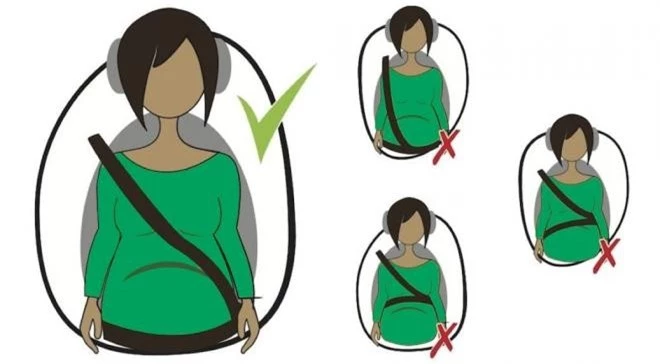 thắt dây an toàn khi mang thai 0