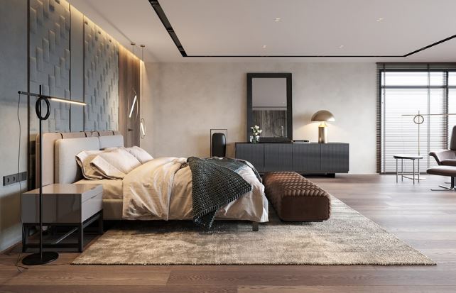 Sắp xếp phòng ngủ hợp phong thủy để vợ chồng thêm mặn nồng