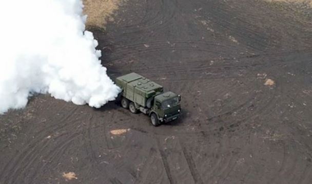 Khói ngụy trang giúp Nga chọc thủng phòng tuyến Ukraine