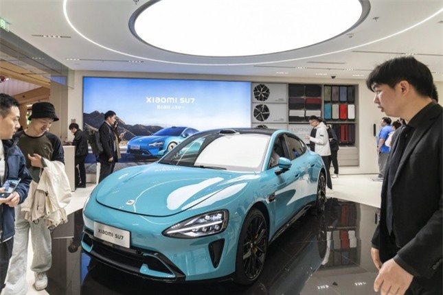 Xe điện Xiaomi SU7 thành công ngoài mong đợi ảnh 1