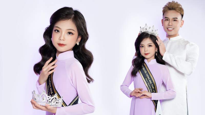 Mẫu nhí Mary Quỳnh Anh làm đại sứ truyền thông, quảng bá văn hóa Việt Nam