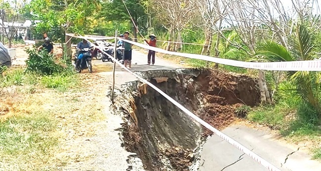 Kiên Giang: Hạn hán, xâm nhập mặn gây nhiều thiệt hại