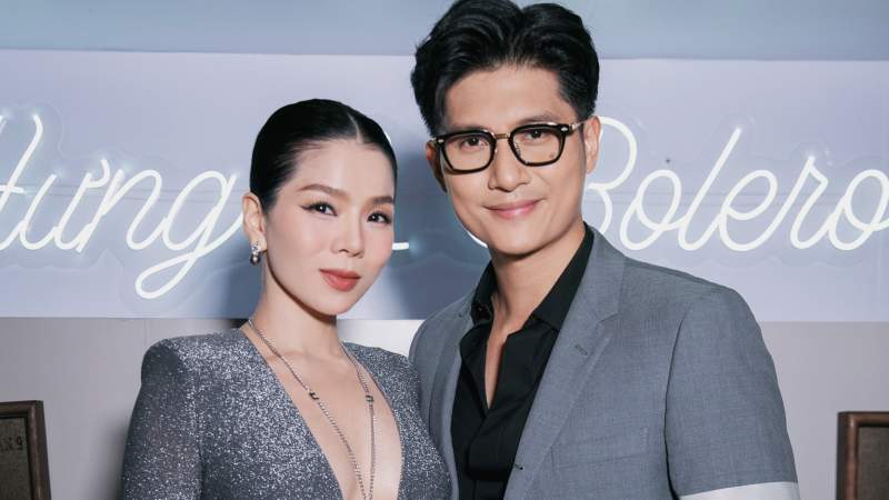 Lệ Quyên, Lâm Bảo Châu tình tứ sánh đôi dự liveshow Ngày em thắp sao trời của Đàm Vĩnh Hưng