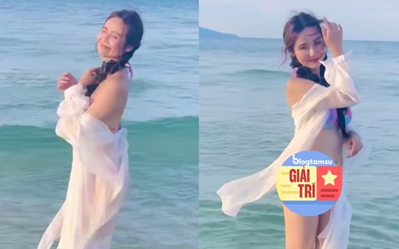 Vẻ đẹp gợi cảm của Huyền Lizzie diện bikini, thả dáng quyến rũ sau khi kết thúc 'Thương ngày nắng về'