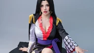 Bộ hình cosplay Boa Hancock ngọt như ướp đường của Mai Dora 