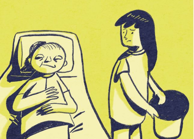 Mẹ chồng ốm nặng nhưng chồng nhất quyết không cho tôi vào viện chăm nom bà khiến các chị dâu bực bội ra mặt