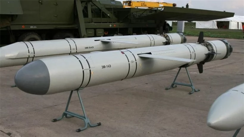 Tên lửa hành trình Kalibr bản đối đất 3M-14E.