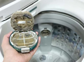 Máy giặt có bộ phận này cực bẩn, tháo ra phải 'bịt mũi' nhưng ít người biết đến để vệ sinh định kỳ