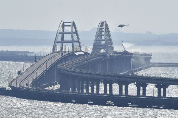 Nga không còn sử dụng cầu Crimea để tiếp viện cho tiền tuyến ở Ukraine
