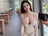 'Đứng hình' khi ngắm vòng ngực căng đầy của hot gymer quyến rũ nhất Trung Quốc 