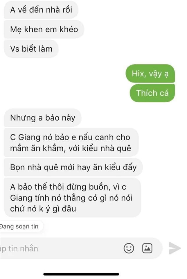 Về ra mắt được mẹ người yêu khen khéo nhưng em chồng lại chê 