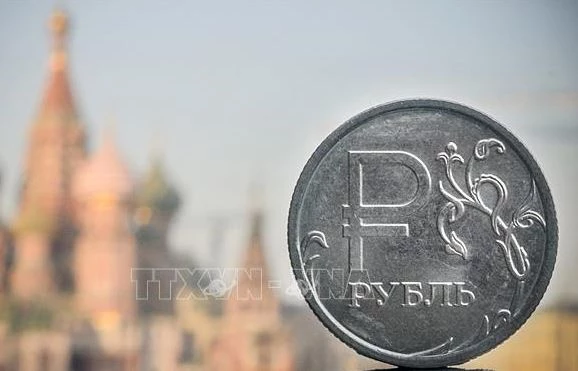 Đồng ruble của Nga. Ảnh: AFP/TTXVN