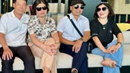 Quang Hải bận thi đấu, Chu Thanh Huyền vác bụng bầu đưa bố mẹ đôi bên đi du lịch, một bức ảnh nói lên mối quan hệ thông gia
