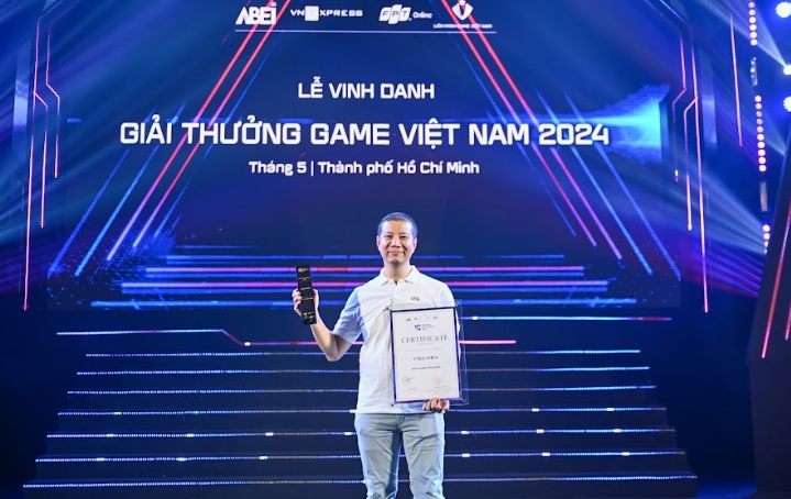 VNGGames tiếp tục nhận giải nhà phát hành xuất sắc nhất 