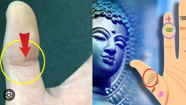 Vân tay "mắt Phật" dự báo may mắn