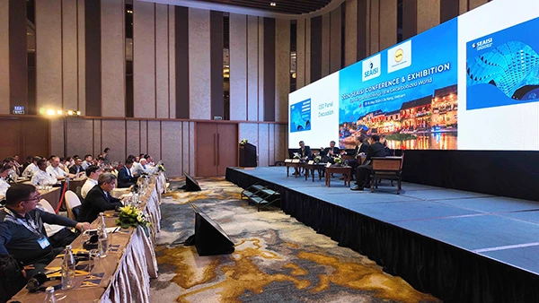Hhội nghị và triển lãm thép Đông Nam Á 2024 diễn ra tại Cung Hội nghị quốc tế Ariyana Đà Nẵng từ ngày 13 - 15/5.