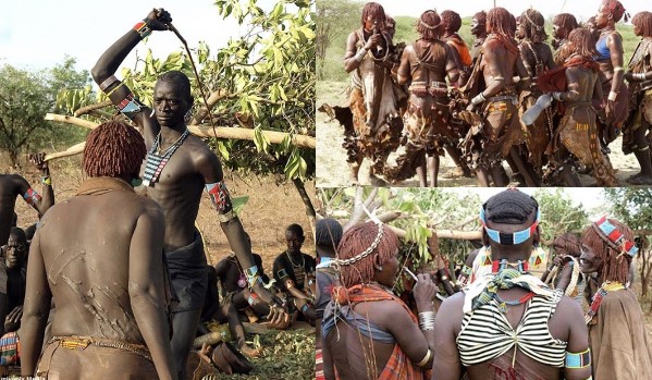 Bộ tộc duy nhất trên thế giới phụ nữ quỳ xuống cầu xin chồng đánh, ớn lạnh nghi thức trưởng thành của đàn ông