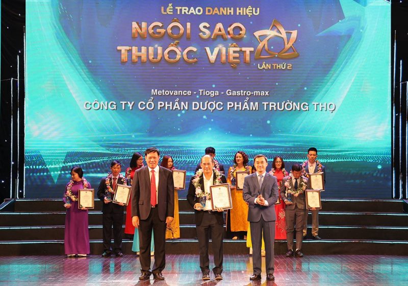 “Ngôi sao Thuốc Việt” vinh danh 3 sản phẩm của dược phẩm Trường Thọ 
