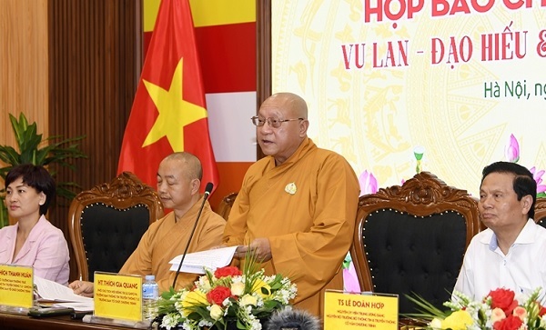 “Chương trình Vu lan - Đạo hiếu và Dân tộc năm 2024” gắn với hoạt động an sinh xã hội