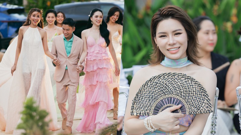 Adrian Anh Tuấn kể câu chuyện hoa lá trong BST "Ngân nga"