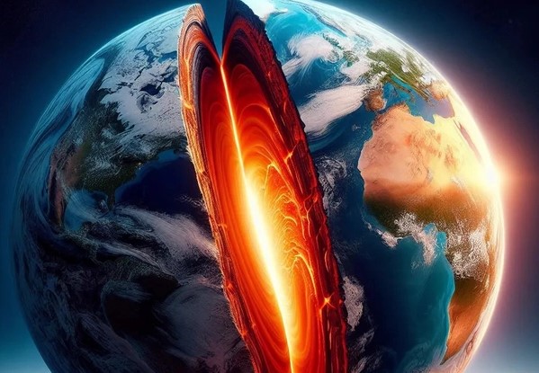 Magma xì khỏi lớp phủ Trái Đất, sủi bọt bên dưới Đức - Czech?