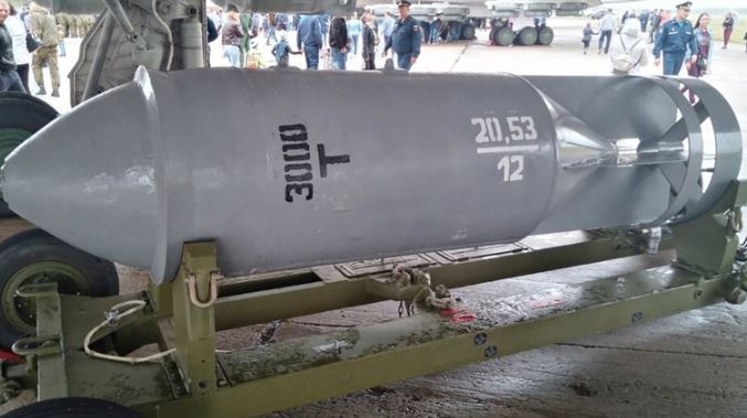 Bom lượn FAB-3000 đã ở trạng thái sẵn sàng tham chiến