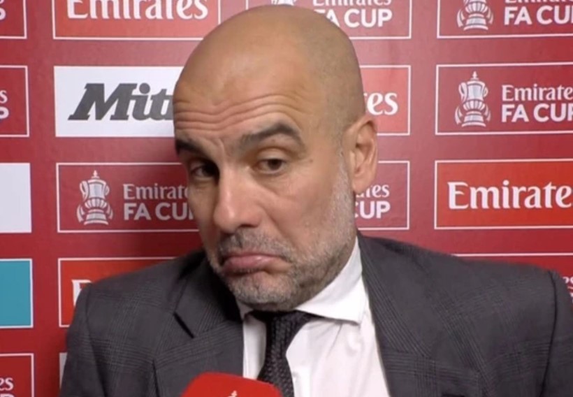Pep Guardiola bị chê 'cay cú' sau thất bại ở chung kết FA Cup
