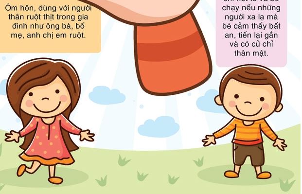 Con trai 6 tuổi hay ôm và thơm bạn nữ cùng lớp, mẹ xin lời khuyên người khuyên nên kệ, người lại phản đối kịch liệt