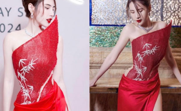 Thủy Tiên xuất hiện đẹp tựa tranh vẽ, khoe trọn vòng eo siêu thực lấn át Ngọc Trinh