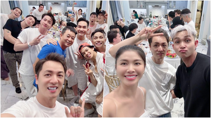 BB Trần, Soobin Hoàng Sơn và dàn sao "Anh Trai Vượt Ngàn Chông Gai" tụ họp nhà Đăng Khôi