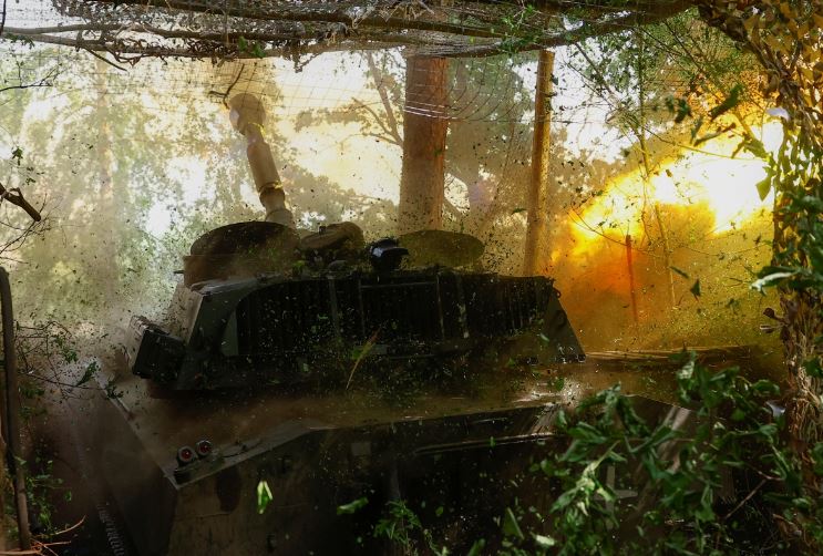 "Hỏa thần" TOS-2 Tosochka của Nga phá hủy 2 thành trì của Ukraine ở Kharkov