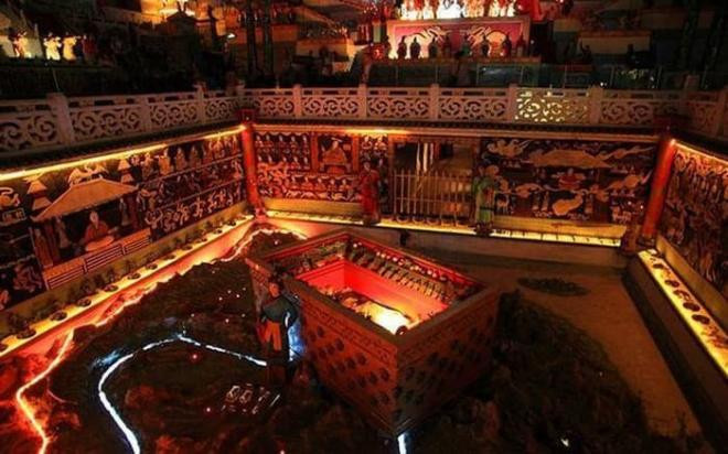 Độ sâu lăng mộ dưới lòng đất của Tần Thủy Hoàng là bao nhiêu?