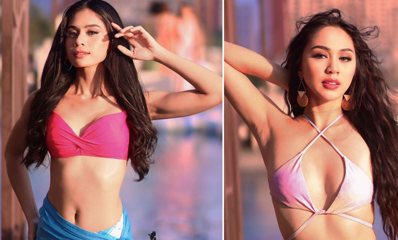 Thí sinh Hoa hậu Hoàn vũ Philippines lộ nhược điểm với áo tắm