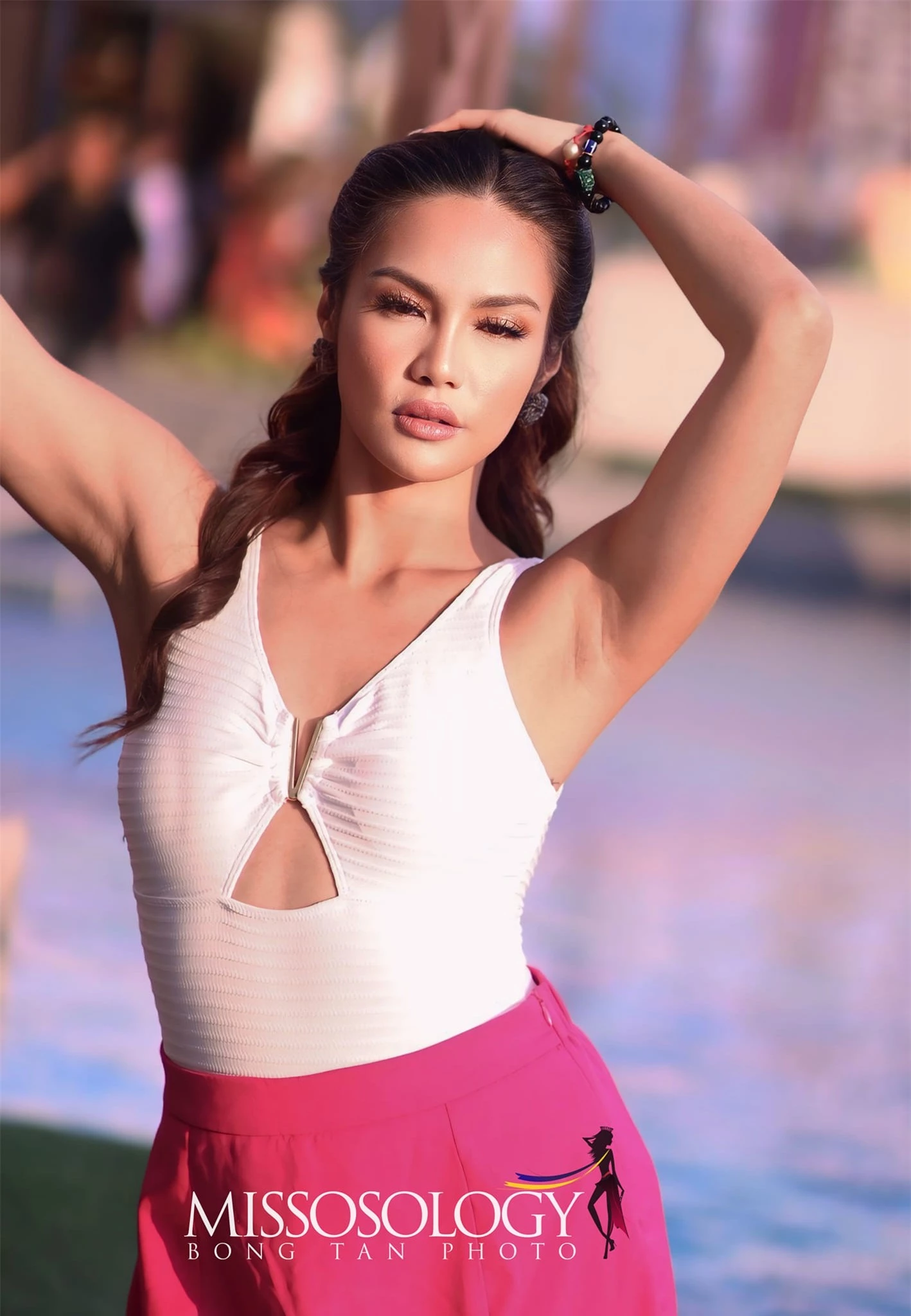 Thí sinh Hoa hậu Hoàn vũ Philippines lộ nhược điểm với áo tắm ảnh 13