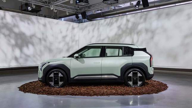 Cận cảnh xe điện nhỏ nhất của Kia vừa ra mắt