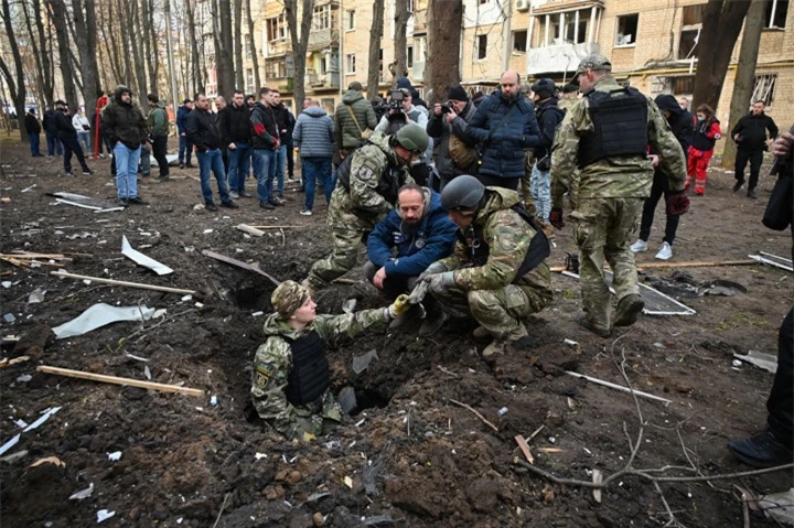 Vùng Kharkov đang bị Nga tấn công dữ dội từ đầu tháng. (Ảnh: AFP)