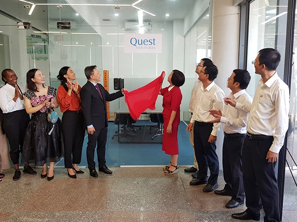 Chính thức ra mắt không gian hợp tác đổi mới sáng tạo của Quỹ đầu tư Quest Ventures (Singapore) tại TP Đà Nẵng.