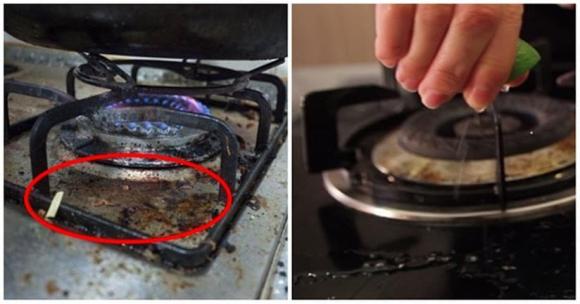 Bếp gas dùng quanh năm bị rỉ sét, sử dụng 5 nguyên liệu quen thuộc này bếp gas sạch như mới