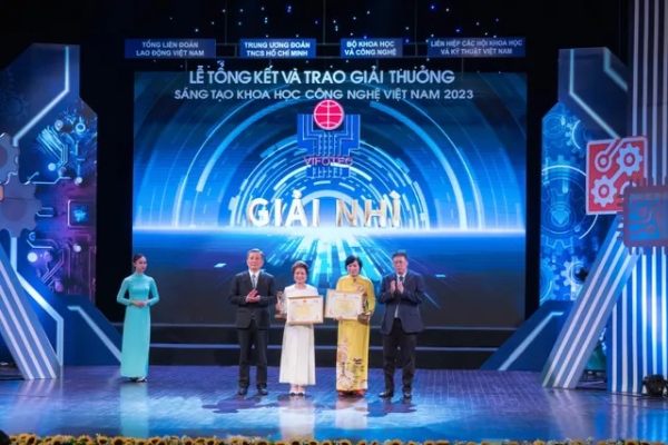 Thuốc Sunkovir của Sao Thái Dương đạt giải nhì hội thi Sáng tạo Khoa học - Công nghệ Việt Nam năm 2023