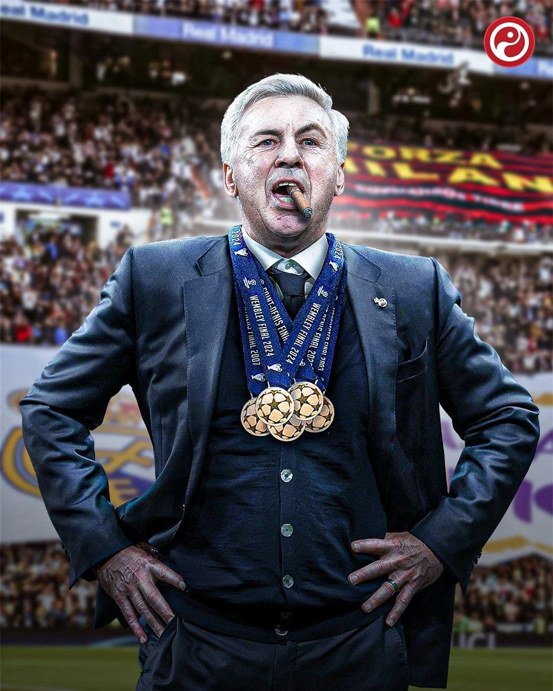 Carlo Ancelotti đi vào lịch sử Cúp C1 với thành tích không tưởng 473589