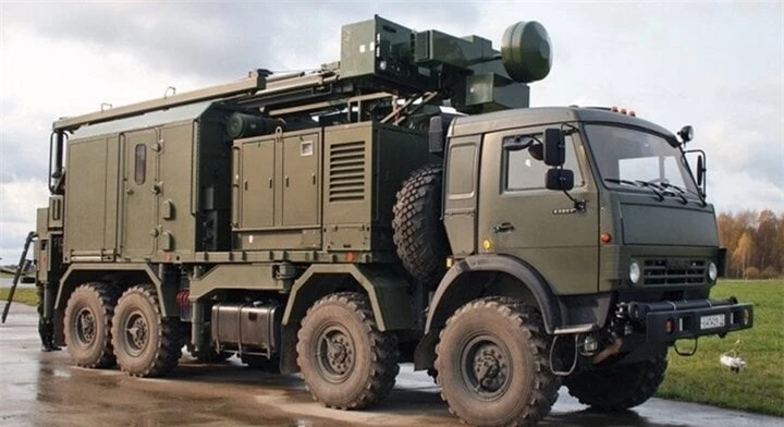 Xe từ hệ thống tác chiến điện tử Palantin của Nga.
