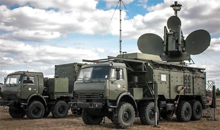 Hệ thống tác chiến điện tử Krasukha-4 của Nga.