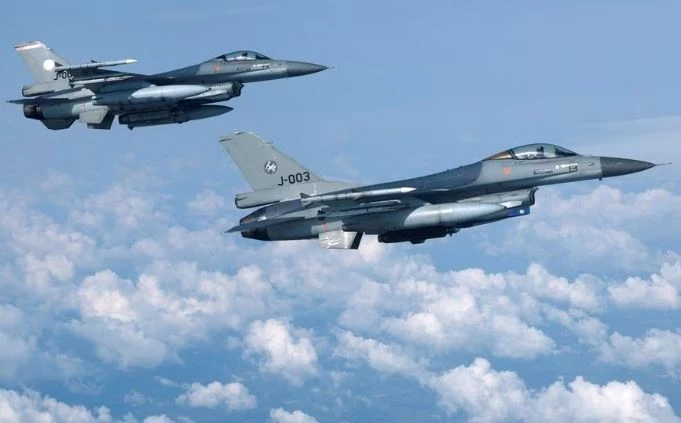 Máy bay F-16 của Hà Lan. Ảnh: Reuters