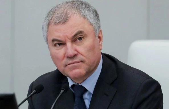 Chủ tịch Hạ viện Nga Vyacheslav Volodin (Ảnh: TASS).