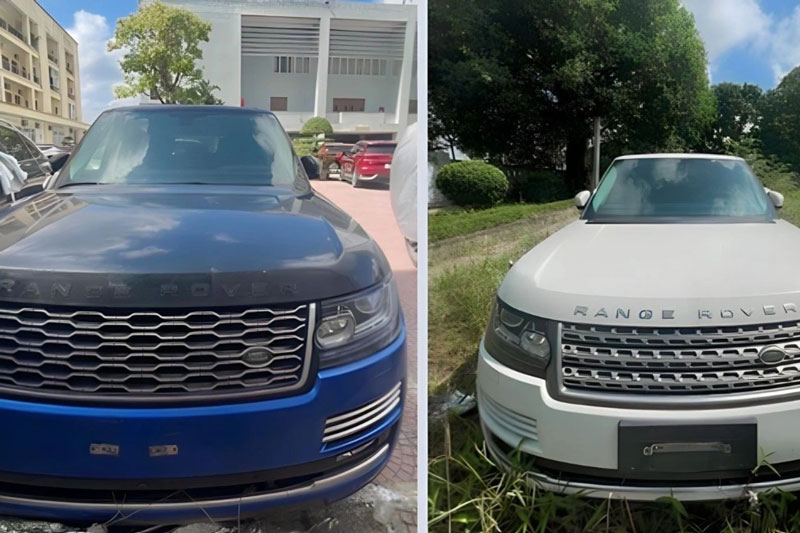 Số phận của lô xe Lexus LX 570, Range Rover sau nhiều lần đấu giá