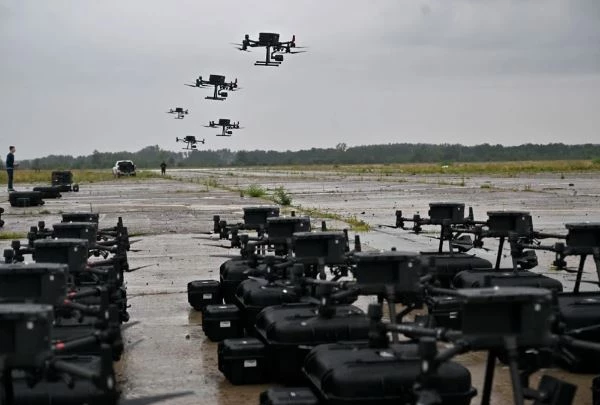 Các UAV của Ukraine (Ảnh minh họa: AFP).