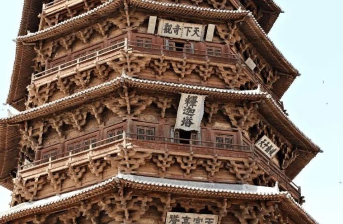 Ngôi chùa bằng gỗ cao nhất thế giới: Không cần bất kỳ chiếc đinh nào, vẫn đứng vững qua động đất, thiên tai!