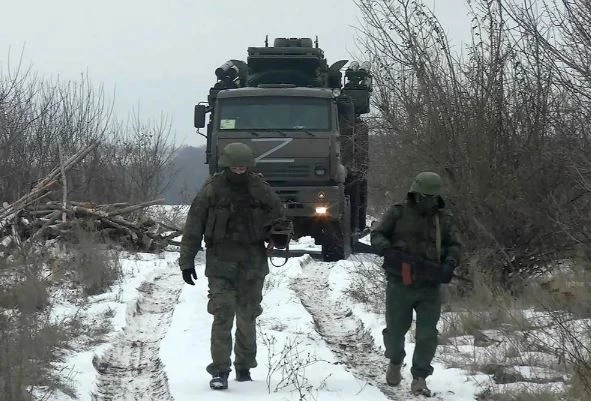 Lực lượng Nga ở Ukraine (Ảnh: Tass).