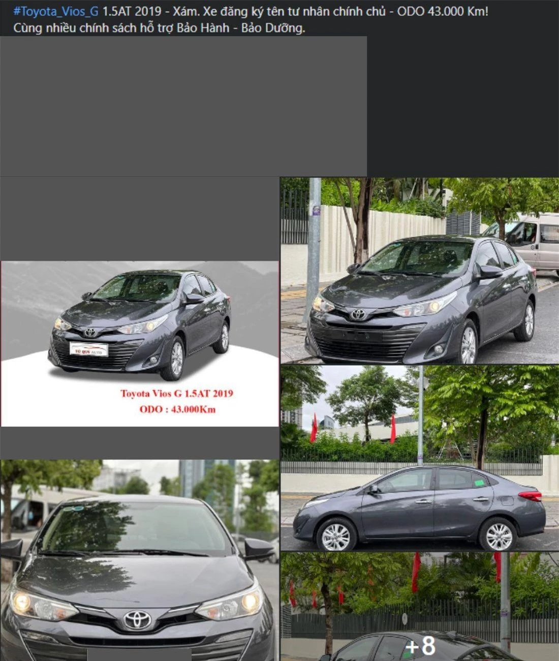 Ngỡ ngàng giá bán của Toyota Vios 2019 lăn bánh hơn 40.000 km 476523